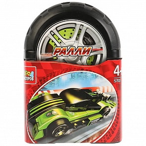 Конструктор - Ралли: спорткар, 50 деталей (Город мастеров, 5703-BL)