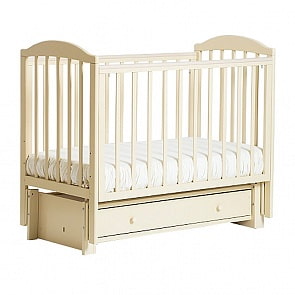 Кровать маятниковая продольная КУБАНОЧКА БИ 41.3 Кубаночка-5 (слоновая кость)