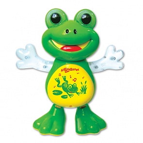 Музыкальная игрушка – Танцующая лягушка (Азбукварик, 28179-7)