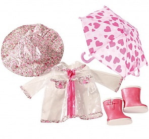 Набор одежды для дождливой погоды, 5 предметов  4 (Gotz, 3402190)