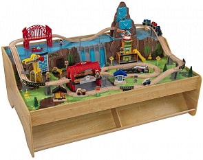 Центральная грузовая железнодорожная станция со столом (KidKraft, 18007_KE)