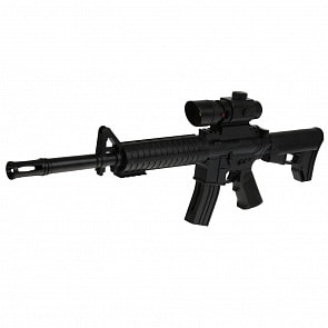 Автомат с лазерным прицелом (1B00798)