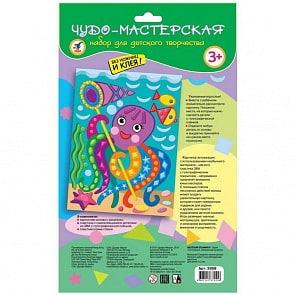 Мозаика сверкающая Веселый осьминог (Дрофа-Медиа, 2958)