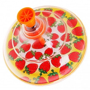 Юла прозрачная - Клубника (Чипполино, 0202) 