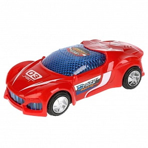 Машина спортивная, свет + звук, разные цвета (1807B149) (ассортимент)