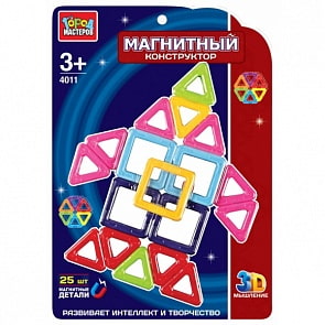 Магнитный конструктор Город Мастеров - Ракета (Город Мастеров, XB-4011-Rsim)