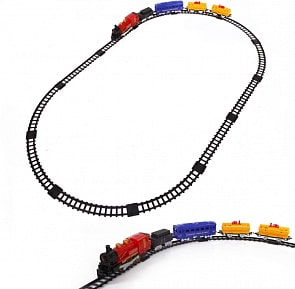 Железная дорога со световыми и звуковыми эффектами – Train in fast  (Yako, Y1699026)