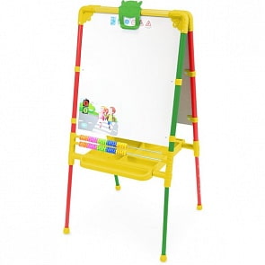 Мольберт растущий двусторонний с пеналом – Светофор (Ника, М2)