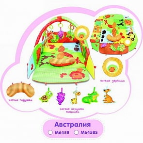 Игровой коврик с бортами – Австралия (Yako, M6458S)