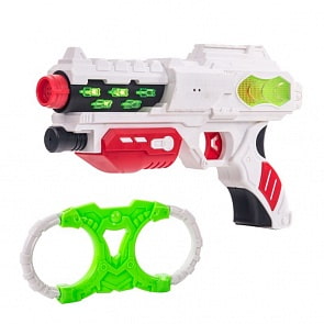 Бластер Fun Red с наручниками, звук, свет (Fun Red, FRBL006)