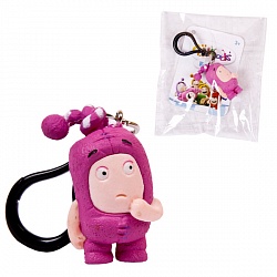 Фигурка Oddbods на брелоке 3 см - Newt (RP2 Global, AK3001N-ПЦ) - миниатюра