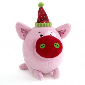Мягкая игрушка - Поросенок Пинк, 12 см (Button Blue, 51-T86007A)