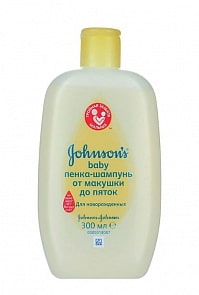 Шампунь-пенка - От макушки до пяток, 300 мл (Johnson's baby, 65-3-4346000)