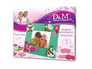 Творческий набор – фетровая рамка Пчёлки (Docha&Mama, 38582)