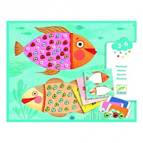 Набор для творчества - Мозаика с бусинами (Djeco, 08930)