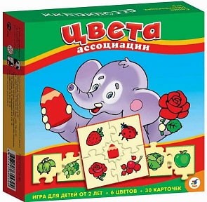 Развивающая игра - Ассоциации. Цвета (Дрофа, 1348)