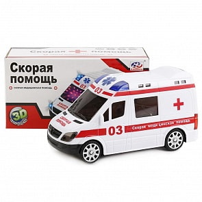 Скорая помощь, свет + звук (B1651237)