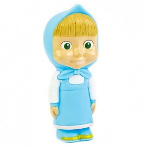 Игрушка для купания – Маша в голубом платье, 10 см., в сетке (Играем Вместе, LX-ST1705sim)