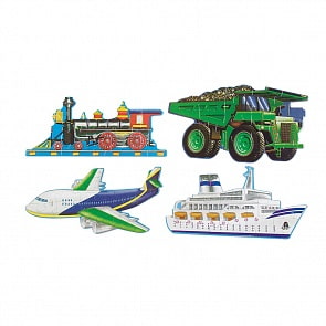 Пазлы в коробке – Транспорт, 48 деталей (Melissa&Doug, 432)