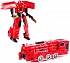 Трансформер Робот-паровоз с аксессуарами, разные цвета   - миниатюра №1