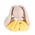 Мягкая игрушка – Зайка Ми в желтом платье в горошек, малыш, 15 см  - миниатюра №1