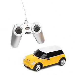 Машина на р/у - Mini, 1:24, желтый, свет (Rastar, 15000Y)