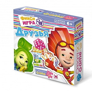 Фиксики. Игра настольная. Друзья (Origami, 00533_OR)