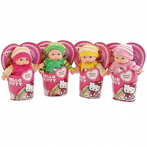 Пупс Hello Kitty 12 см твердое тело (Карапуз, Y12-DSP-HK)