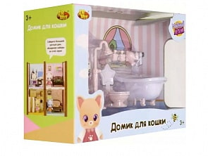 Домик для кошки малый. Ванная комната (ABtoys, PT-01310)