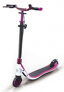 Двухколесный самокат Globber One NL 125 Deluxe, цвет - белый (Globber, 476-101)