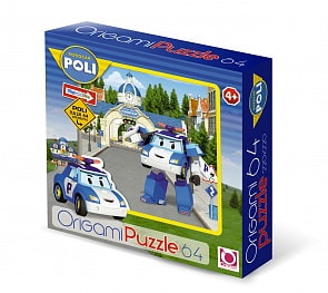 Паззл Robocar Poli 64 элемента  (Origami, 05903or)