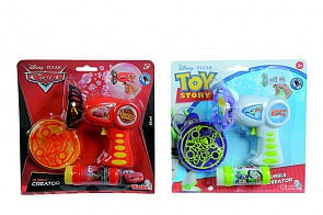 Мыльные пузыри с героями Дисней 60мл + пистолет для пузырей (Simba, 7087019)