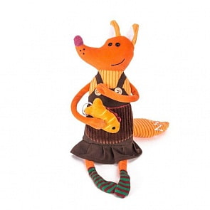 Мягкая игрушка - Лисица Елизавета, 21 см. (Gulliver, 51-T78035E1)