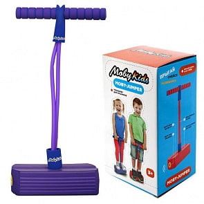 Тренажер для прыжков со звуком MobyJumper, фиолетовый (Moby Kids, 68551)