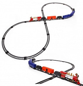 Железная дорога со световыми и звуковыми эффектами – Train in fast  (Yako, Y1699031)