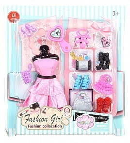 Одежда и аксессуары для куклы высотой 29 см, 2 вида (Junfa Toys, 2212-A) (ассортимент)
