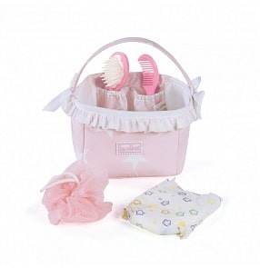Корзинка с банными принадлежностями для кукол – Карлота (La Nina, 62070)