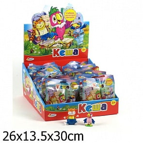 Фигурка из серии Попугай Кеша, несколько видов, в пакетике (Играем Вместе, M-04-Rsim)