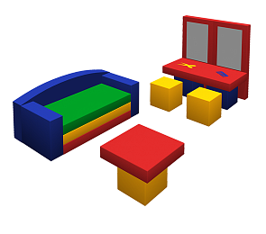 Игровой набор – Парикмахерская (Romana, ДМФ-МК-08.96.02)