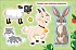 Альбом многоразовых наклеек для самых маленьких - Животные фермы  - миниатюра №2