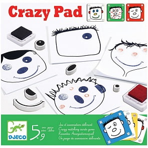 Настольная игра - Смешные лица (Djeco, 08476k)