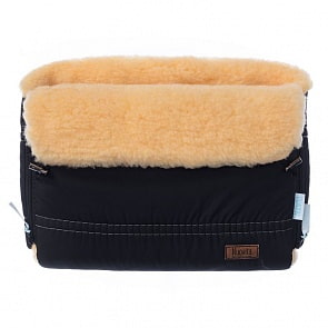 Муфта меховая для коляски Nuovita Alpino Pesco Nero/Черный (Nuovita, NUO-mALPP_1920)