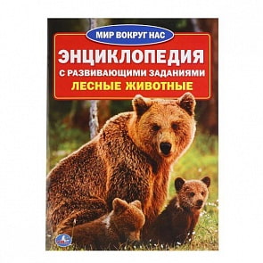 Энциклопедия - Лесные животные (Умка, 978-5-506-01634-2sim)