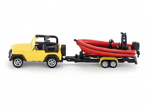 Джип с лодкой (Siku, 1658k)