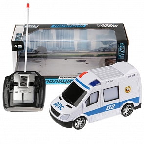 Полицейская машина на р/у, свет и звук (Технодрайв, 1704F783-R)