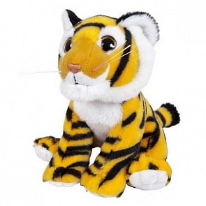Игрушка мягкая из серии В дикой природе - Тигренок Амурский рыжий, 15 см (Abtoys, M5041)