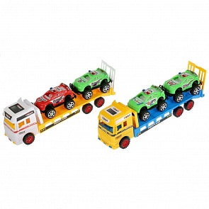 Трейлер инерционный с машинками, разные цвета (B1879217) (ассортимент)