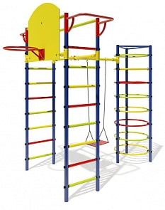 ДСК - Маугли - 12-01, синий с разноцветными ступенями (Маугли, 12-01)