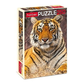 Пазлы – Тигр, 250 элементов, А3 формат  (Hatber, 250ПЗ3-19305)
