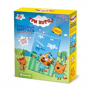 Гипсовый барельеф - Три кота. Коржик (Фантазер, 405114ФН)